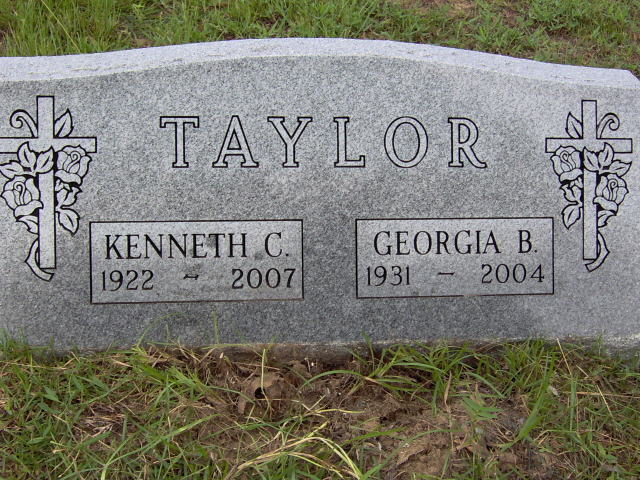 Headstone for Taylor, Georgia B.